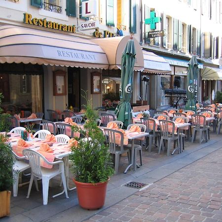 Hotel De Savoie มอร์เกส ภายนอก รูปภาพ