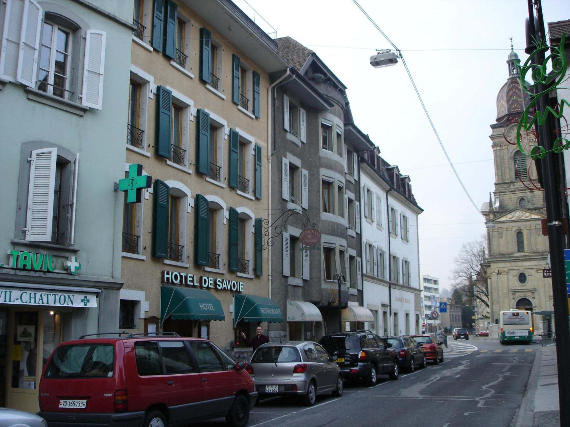 Hotel De Savoie มอร์เกส ภายนอก รูปภาพ